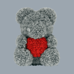 Gray Teddy Bear 45cm