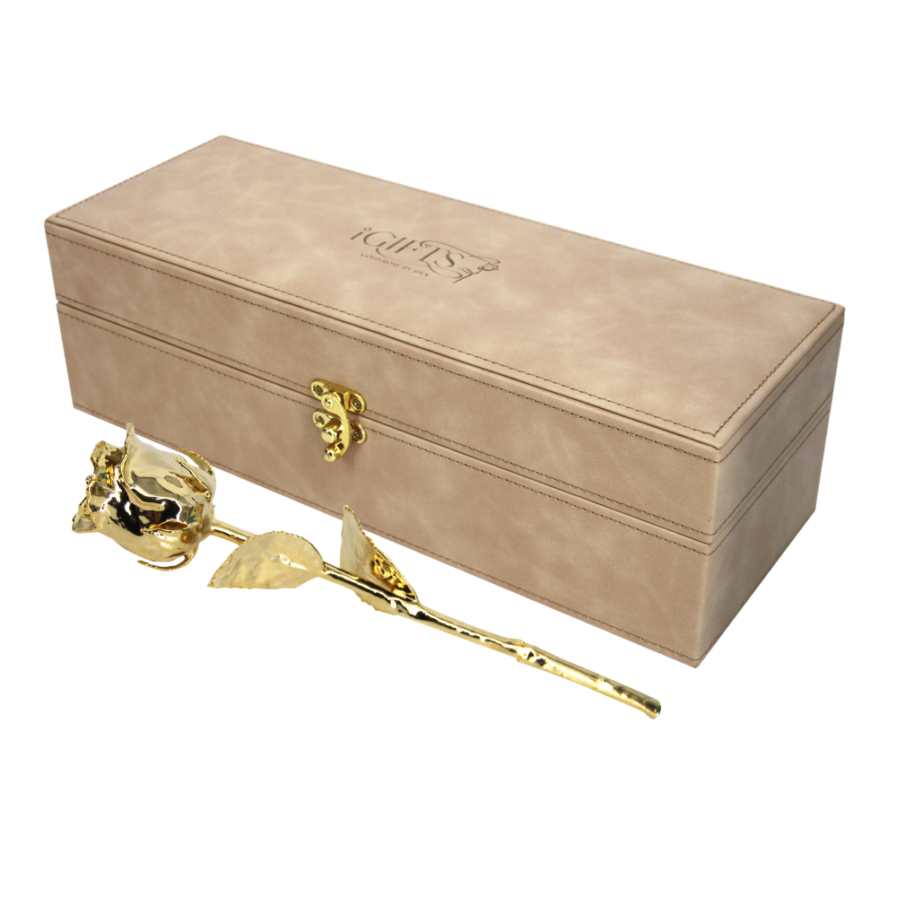 Gold Rose in Moonstone Giftbox